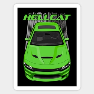 Charger Hellcat - Green Sticker